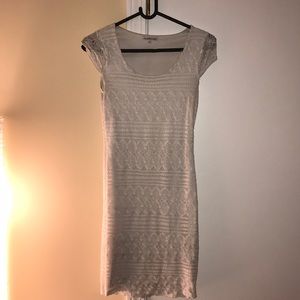 Cream lace Charolette Russe dress